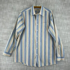 LL Bean Long sleeve button down shirt mens L tall 3966